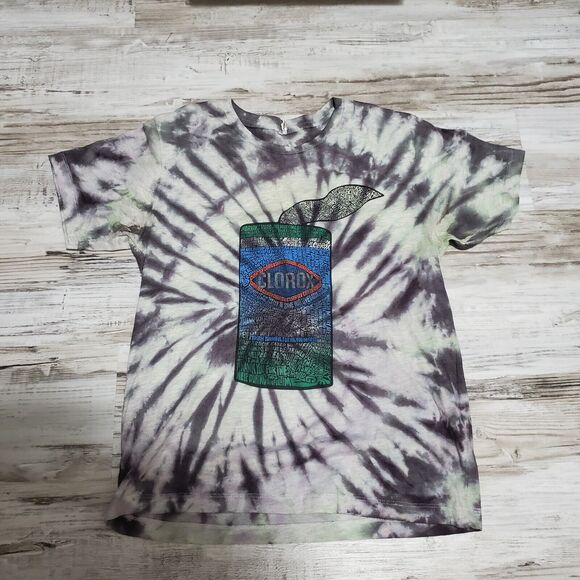 Clorox Wipes Tye Dye Shirt Size Small Hand Tye Dyed - Picture 1 of 2